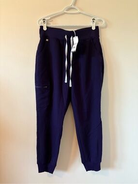 NWT FIGS HIGH WAISTED ZAMORA SCRUB PANTS M/P